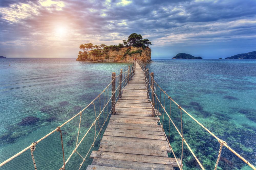 Beaches in Zakynthos Agios Sostis