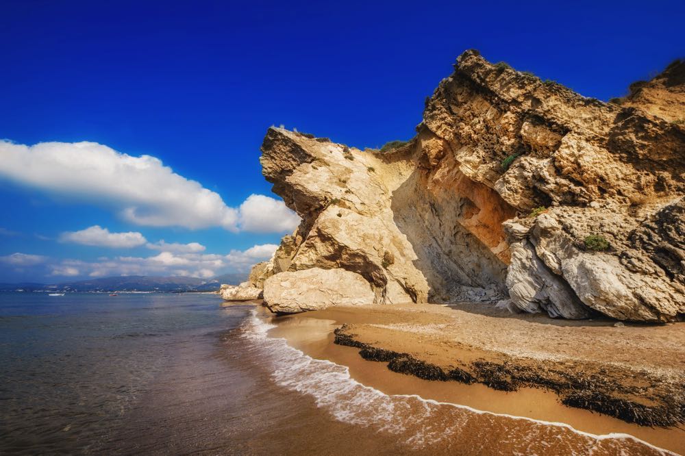 Kalamaki Beach in Zakynthos