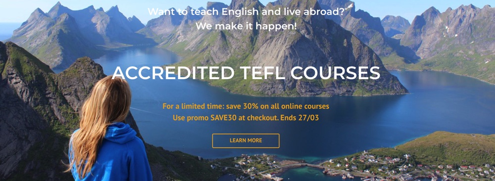 MyTefl course online