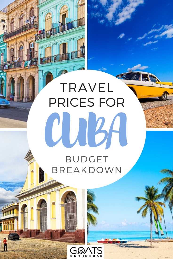 Travel Prices For Cuba Budget Breakdown