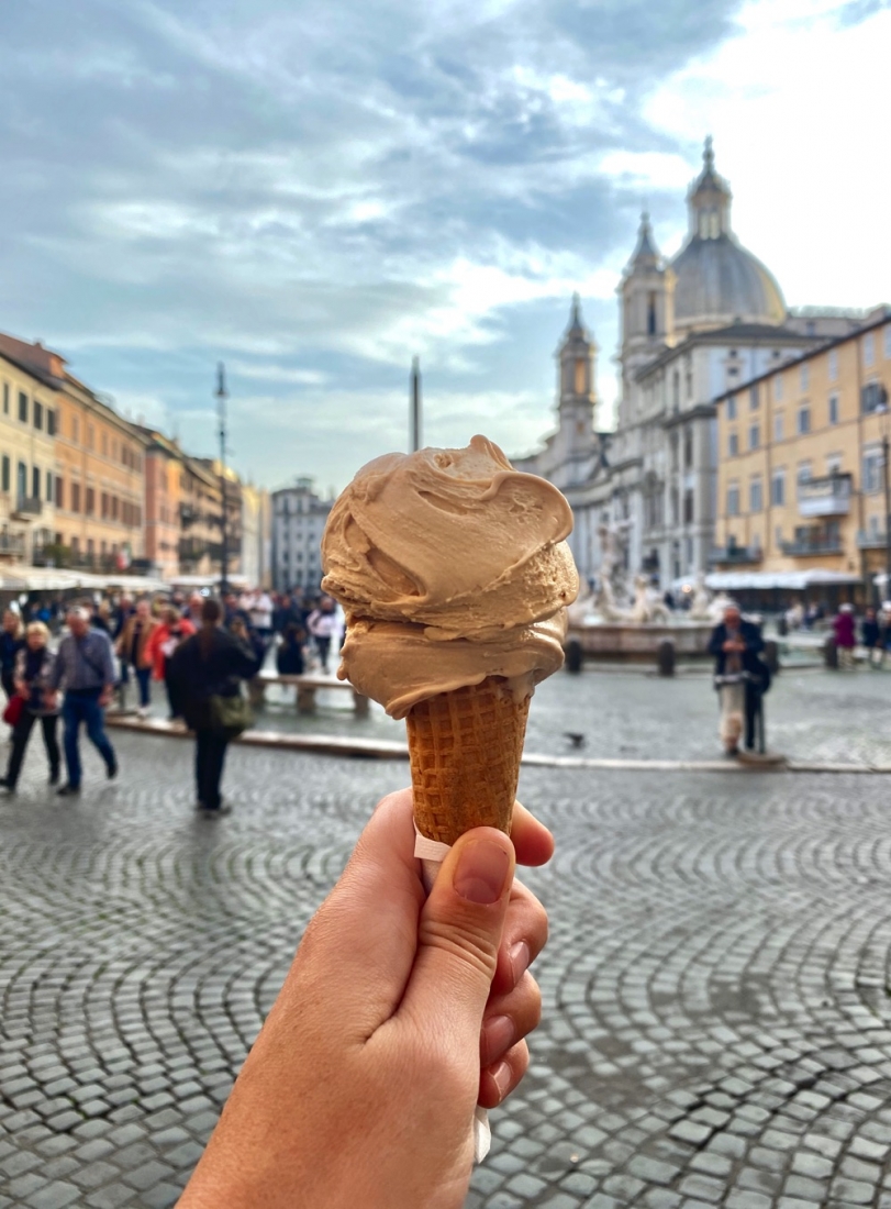 gelato in rome