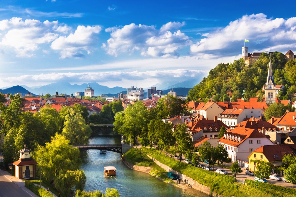 Ljubljana Slovenia City View