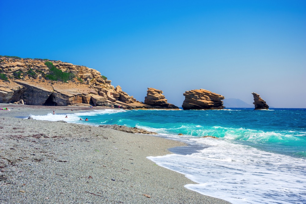 Triopetra beach is a must when visiting Crete