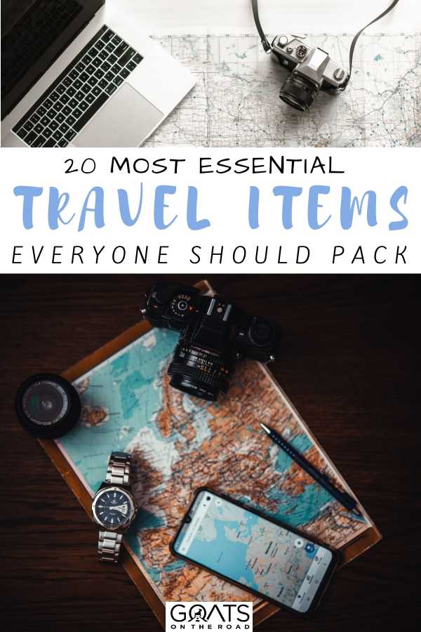 “Twenty Essential Travel Items Everyone Should Pack