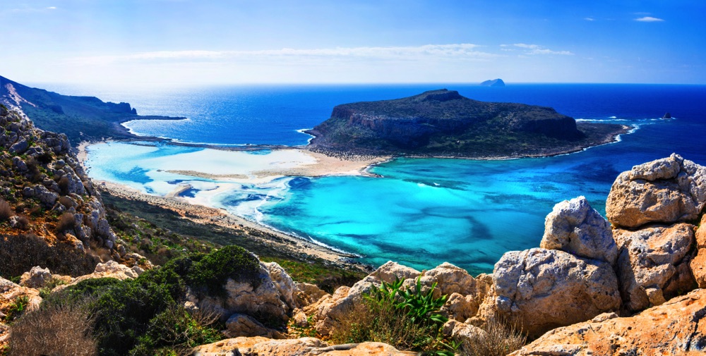 Balos Beach is one of the best beaches in Crete.