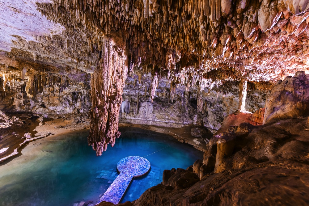 cenote suytun in valladolid mexico