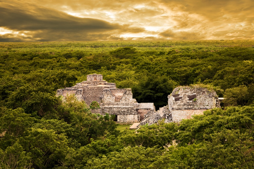 ek balam mayan ruins in mexico