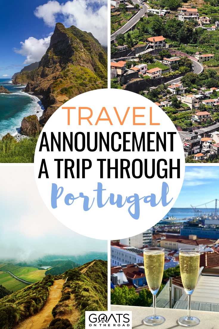 For our latest travel announcement, we are doing a trip through Portugal! We are renting a nice campervan, and traveling all over the beautiful country of Portugal! | #VisitPortugal #PortugalTravel #CampersInPortugal Travel Announcement! A Trip Through Portugal