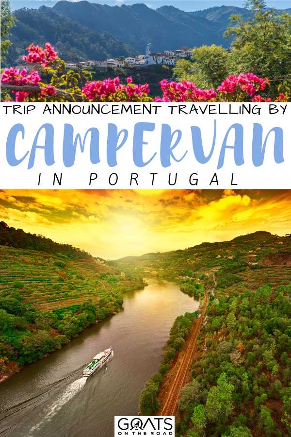For our latest travel announcement, we are travelling by campervan in Portugal! Follow us along as we drive all over this beautiful country, do some camping, fishing, wine tasting, sightseeing and more! | #Roadtrip #VanLife #Europe “Trip Announcement: Travelling By Campervan in Portugal