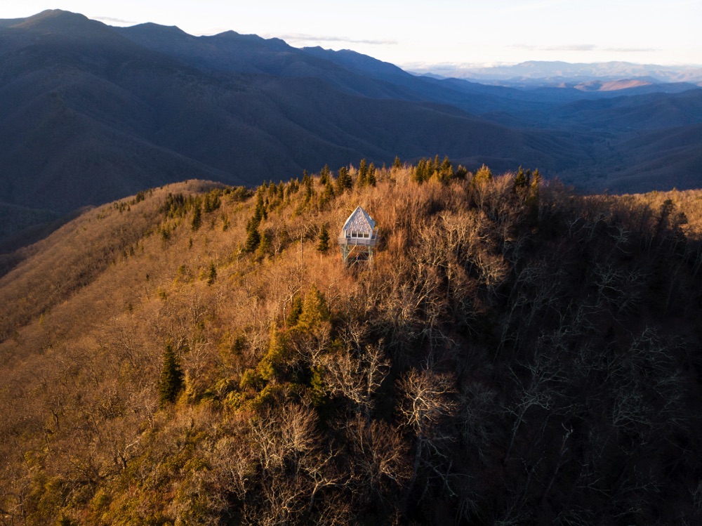 green knob lookout tower