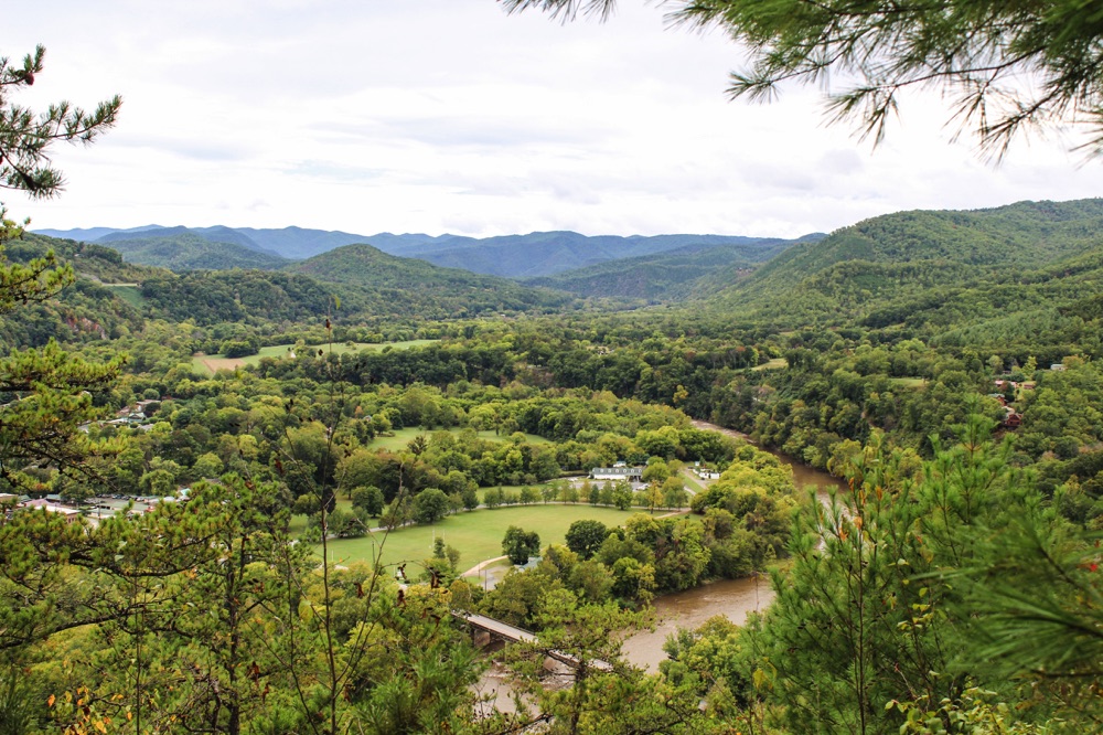 Visiting hot springs is what to do in Asheville
