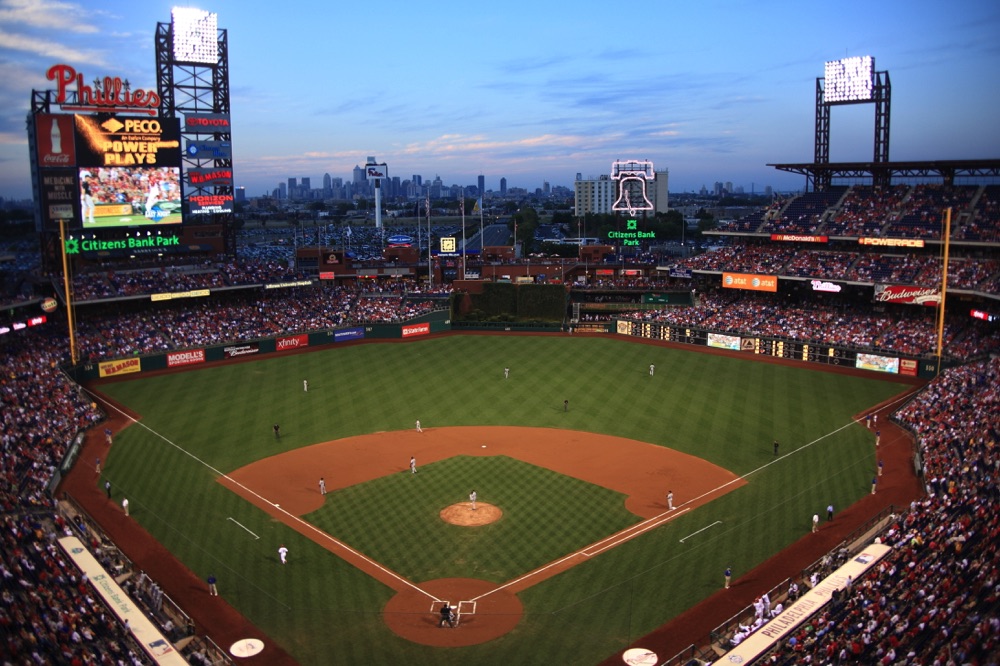 2 days in philadelphia go to a baseball game