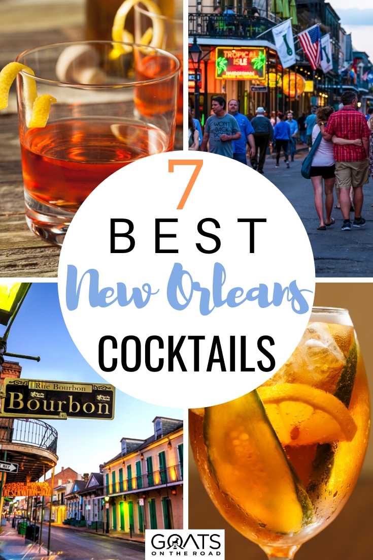During your visit make sure you check up on this guide to the 7 best New Orleans cocktails! Whether you are a rum lover, a gin person, or love a little brandy, there’s a cocktail drink for you! Check out our guide on where to get the best cocktails in New Orleans! | #USAtravel #northamerica #bestcocktails 7 Best New Orleans Cocktails