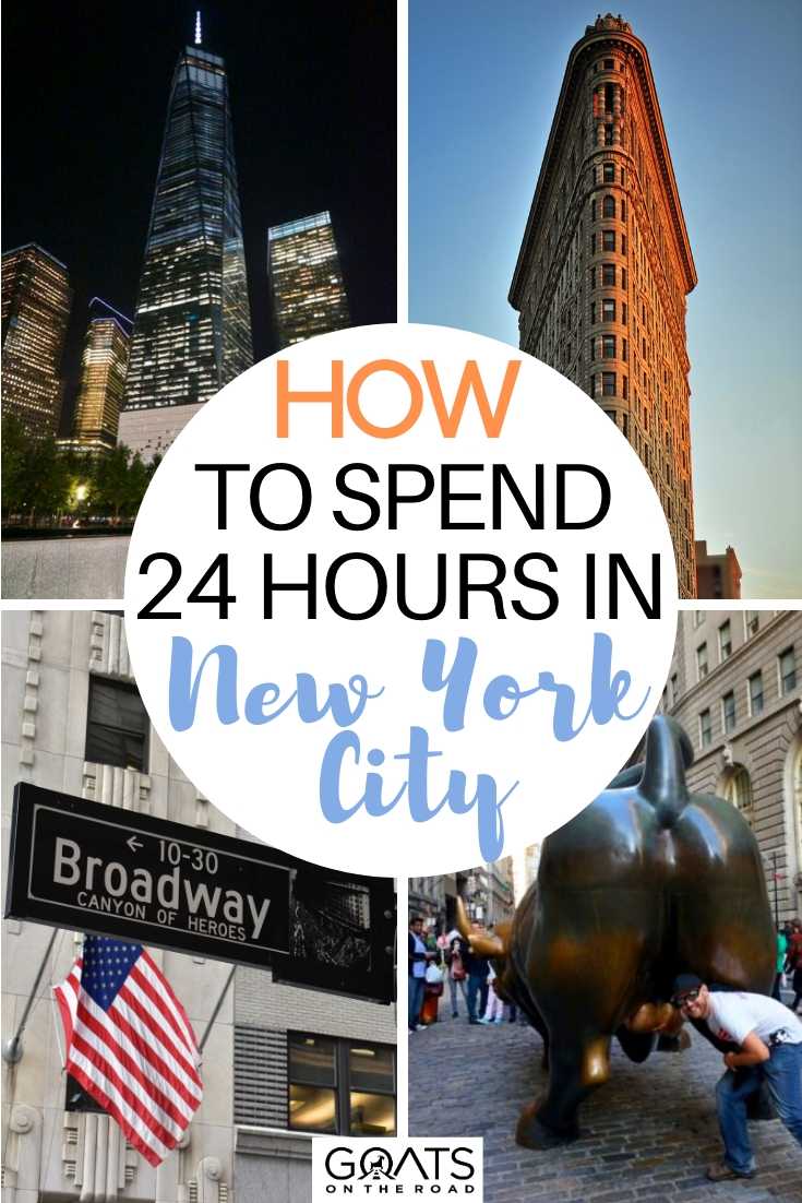 Wondering how to spend 24 hours in New York City? What a fantastic city to explore! This itinerary will show you the best tourist attractions in NYC like The Statue of Liberty, and the Brooklyn Bridge, to Central Park and Times Square! A guide to the things you cannot miss in New York City! | #wanderlust #traveltips #USA How to Spend 24 Hours in New York City