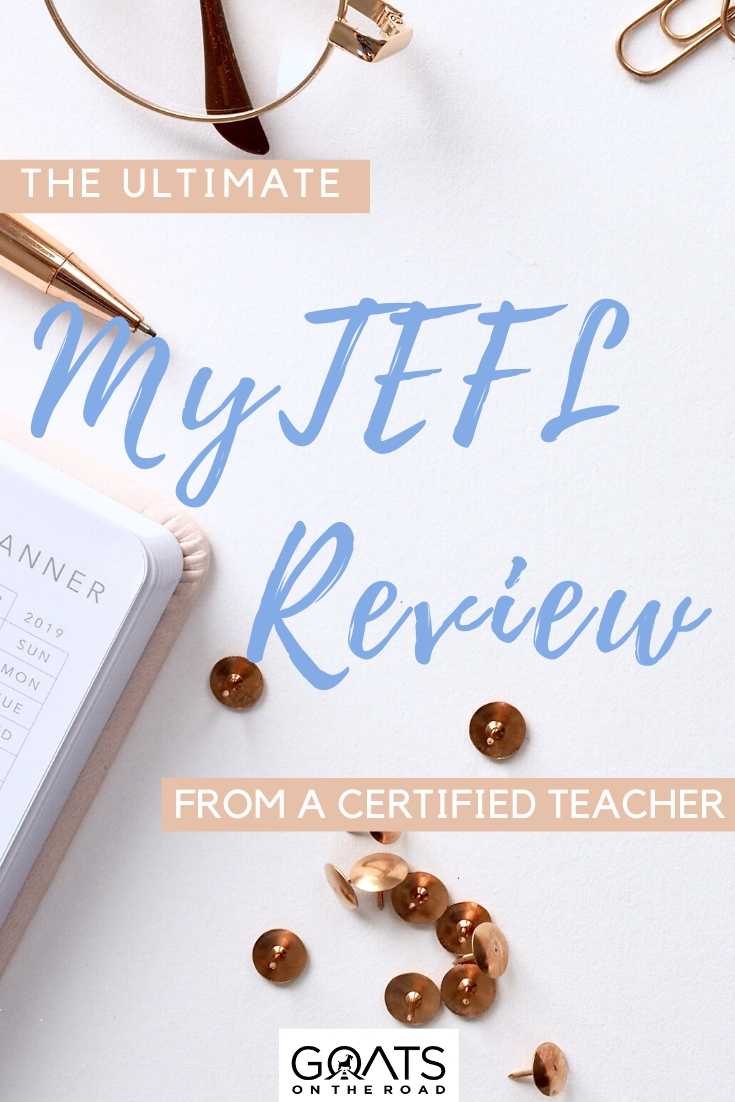 “The Ultimate MyTEFL Review From A Certified Teacher