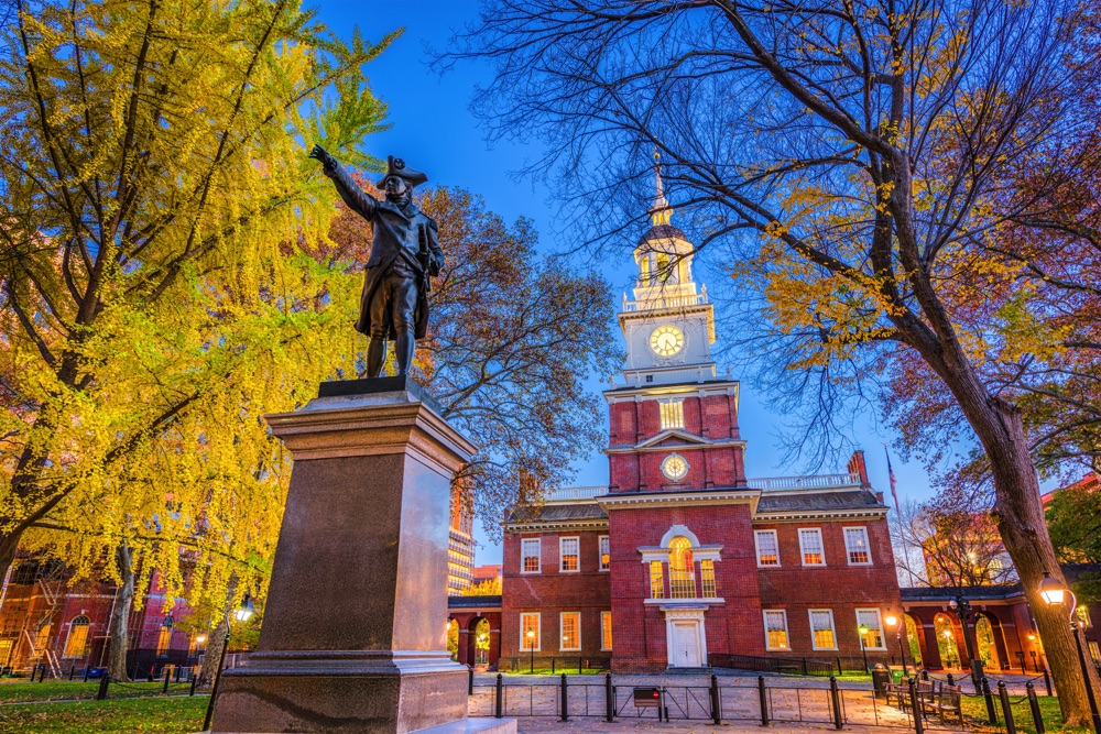 Independence Hall in Philadelphia