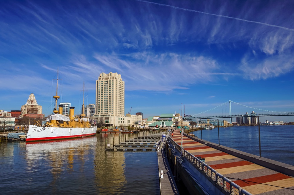 Penns Landing in Philadelphia