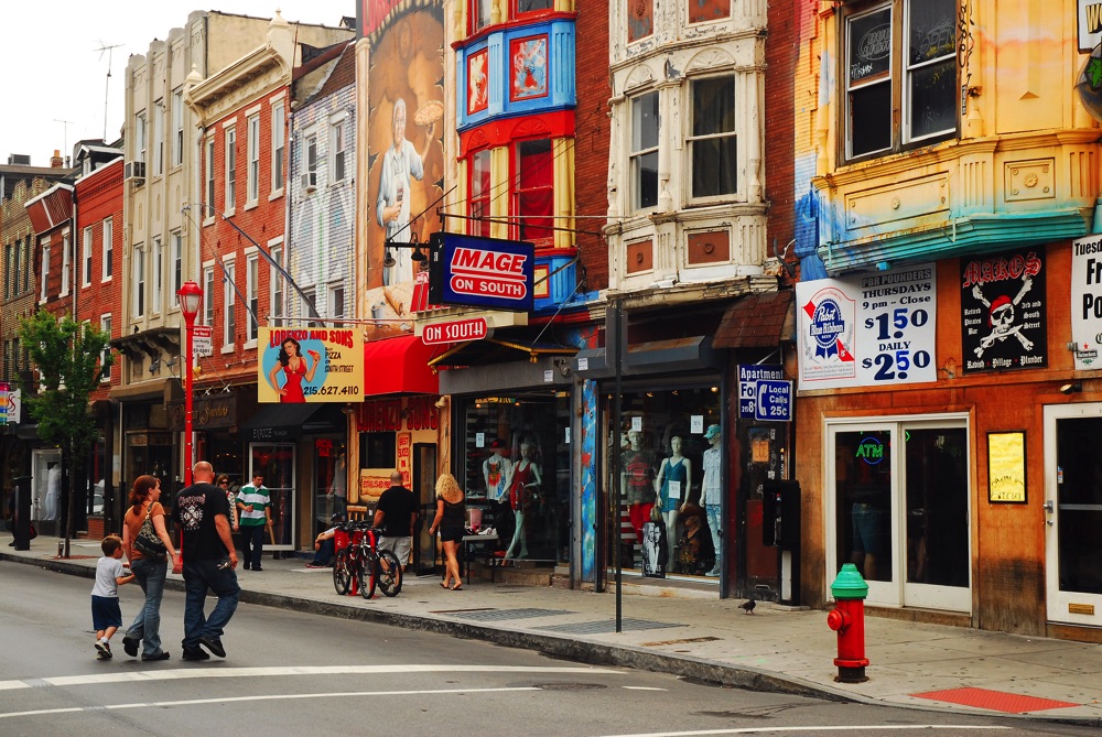 The funky shops of South Street are worth a visit during your 2 days in Philadelphia.