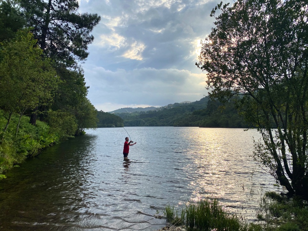 Fishing in the Lima River