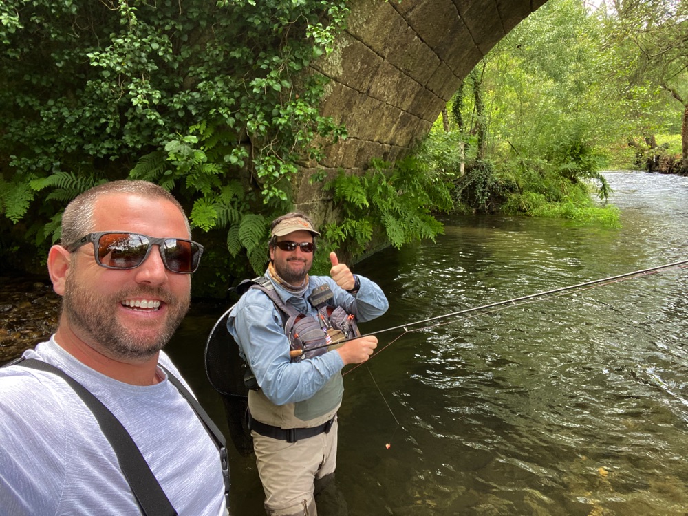 Fly fishing in Portugal