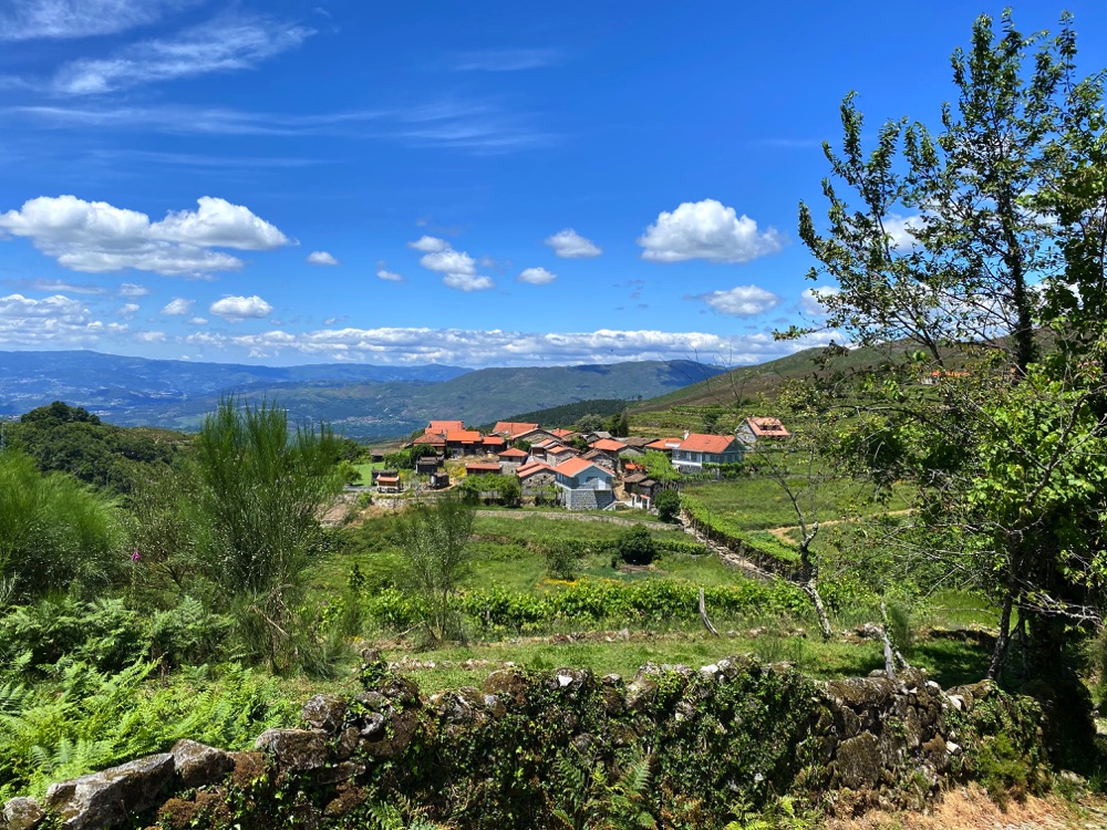 Small village in Peneda Geres National Park