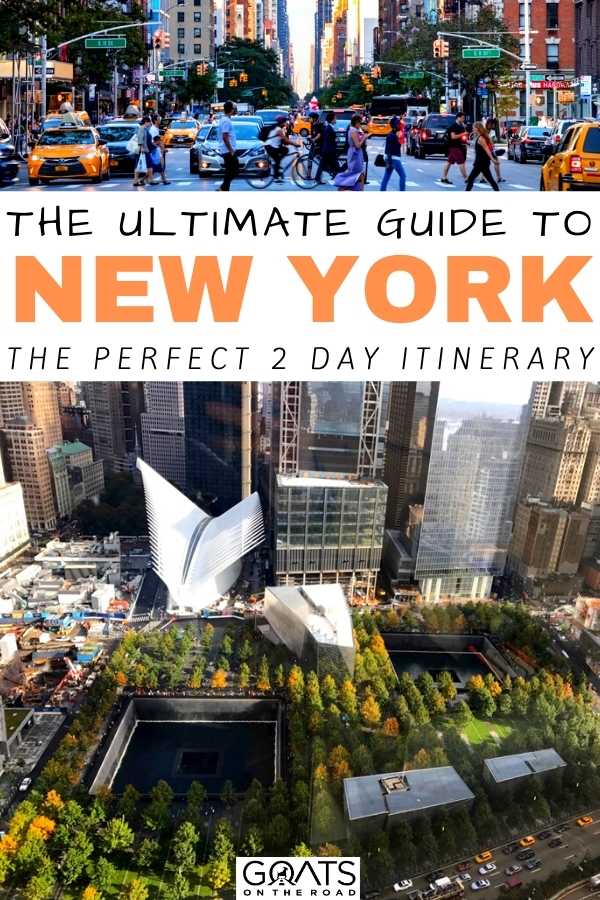 Want to explore the Big Apple? Now is the perfect time to take off for a weekend getaway to New York City for an unforgettable moment! Here’s the ultimate guide to New York City, what to do, eat, see and more! | #usatravel #NewYorkCity #wanderlust “The Ultimate Guide to New York: The Perfect 2 Day Itinerary