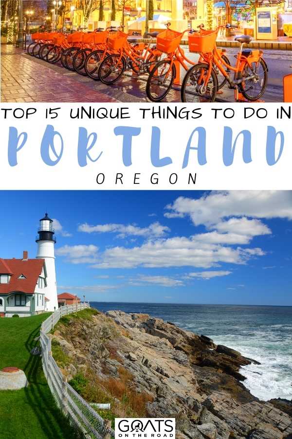 Want a short getaway vacation in Portland? Portland has many awesome things to do that will amuse you. Here are the top 15 unique things to do in Portland, Oregon includes visiting weekend markets to eating delicious food, visit museums, and more! We’ve got some ideas for your trip! | #USA #beautifuldestinations #bucketlist “Top 15 Unique Things To Do in Portland, Oregon