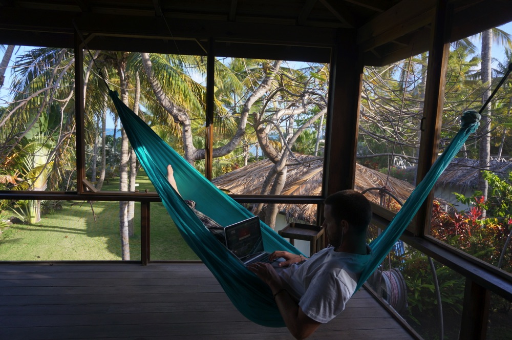 blogging from hammock grenada