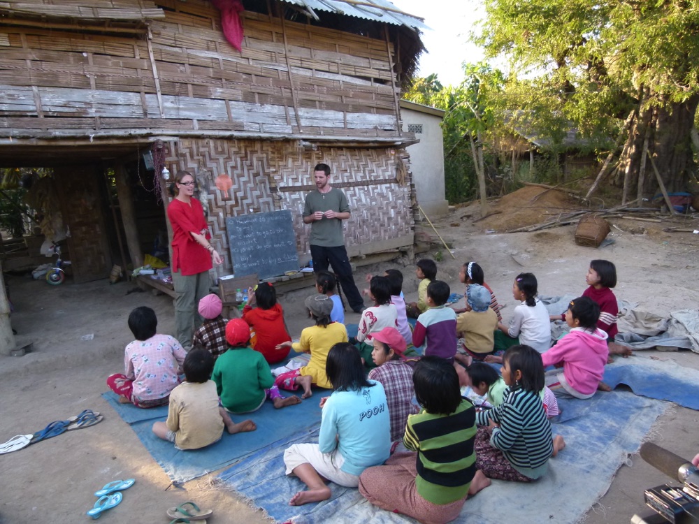 teaching in myanmar