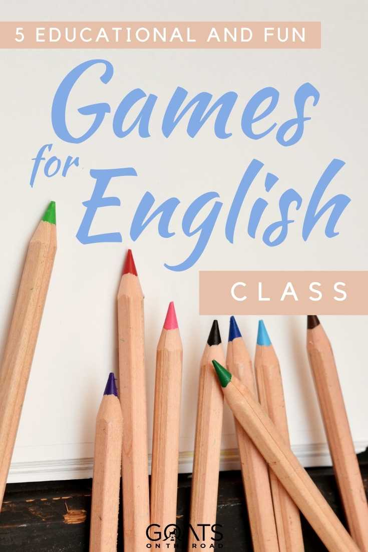 Games in the Classroom to Learn English while having FUN!