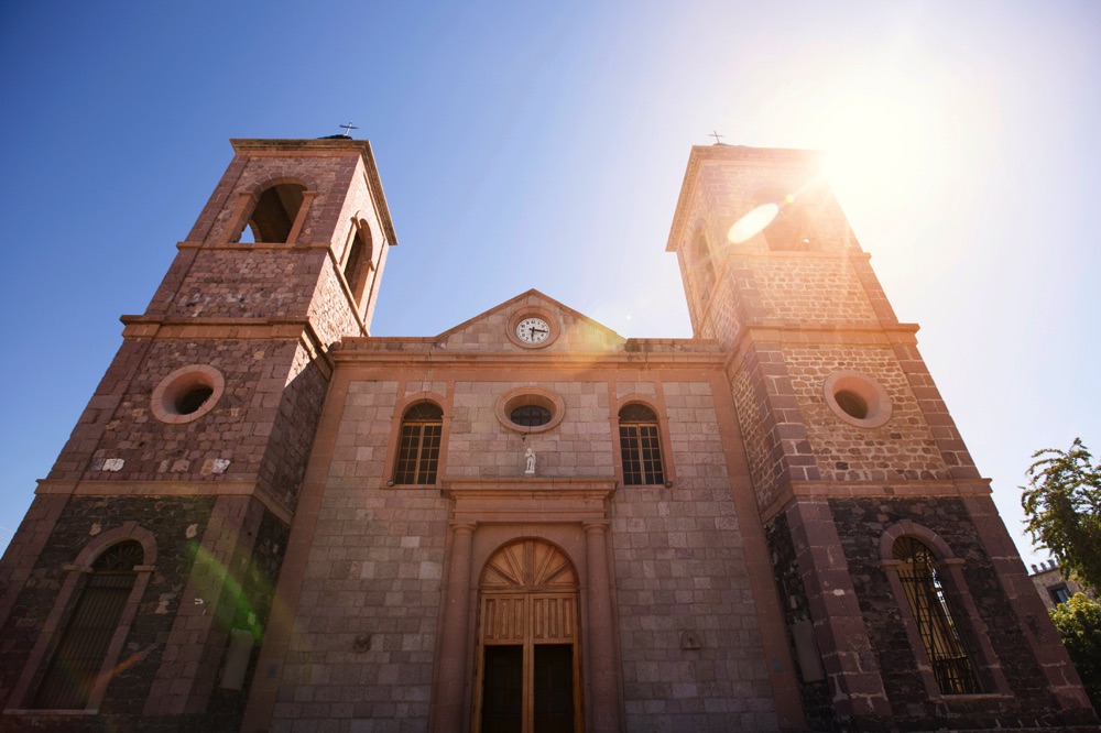 Catedral de Nuestra Senora, one of the things to see in La Paz, Mexico