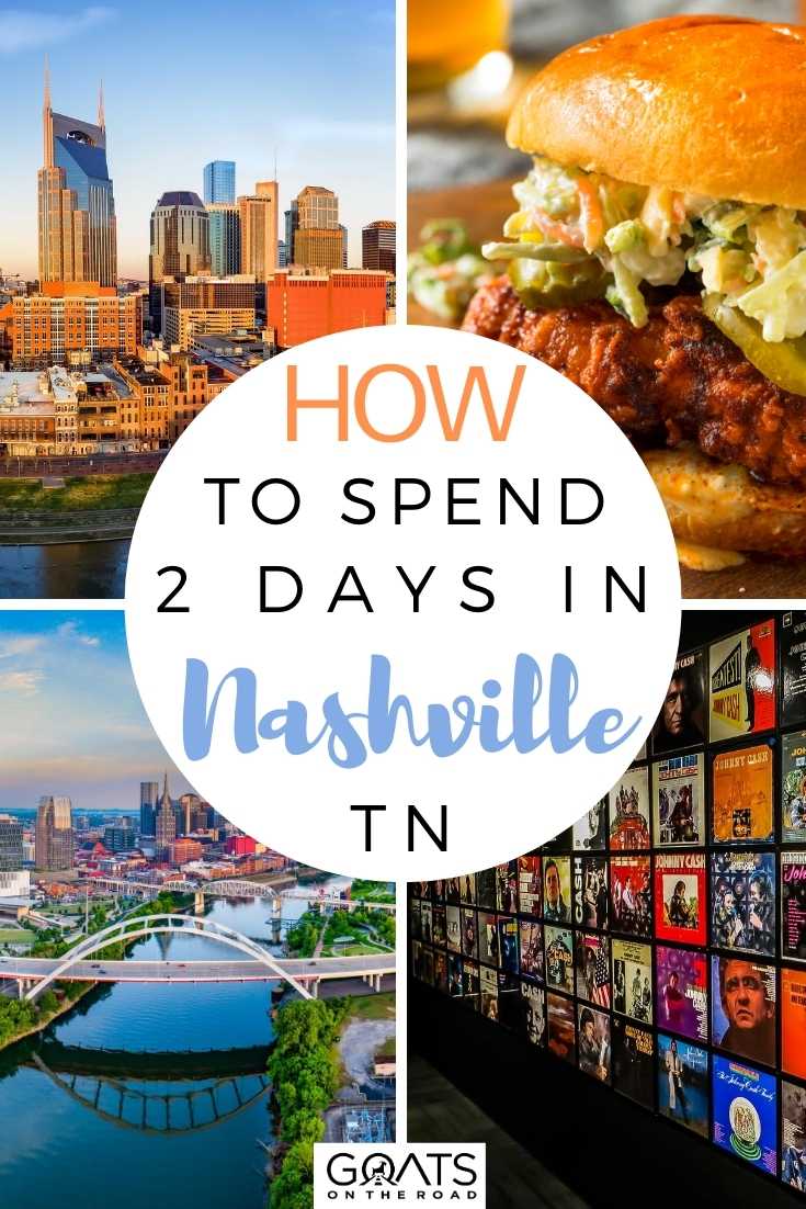Ready for an exciting getaway to the Music City? Here’s how to spend 2 days in Nashville, TN! Nashville is the perfect place for everyone who wants to enjoy live music, wine, and good food. You'll want to add a Nashville to your travel bucketlist soon! | #TravelTips #USAtravel #Tennessee How To Spend 2 Days in Nashville, TN