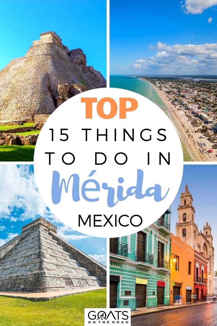 Looking for top attractions in the Yucatan? Here are the top 15 things to do in Mérida, Mexico that is one of the best places to visit on the Yucatan Peninsula. In this guide, this gives you the best things to do in Mérida, travel tips, and everything you need to know to get started your itinerary! | #Mérida #bucketlist #wanderlust Top 15 Things To Do in Merida, Mexico