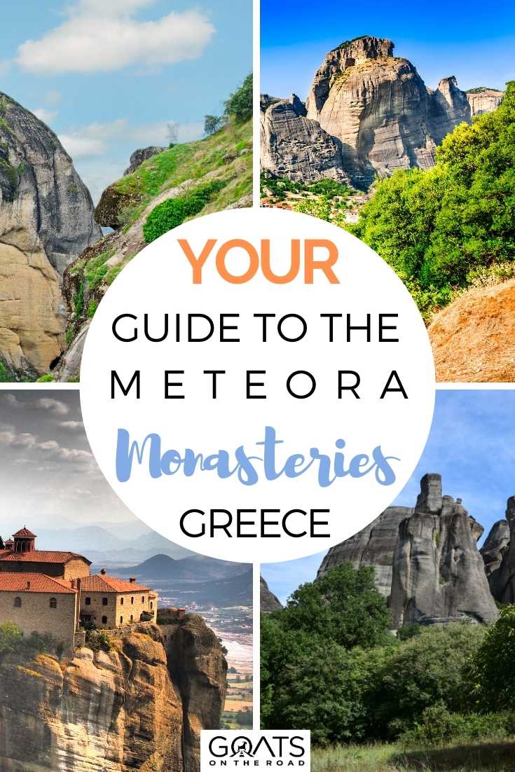 Here is your guide to the Meteora monasteries, including essential information on how to get there, how to get around, best viewpoints, where to stay and more! | #meteoramonateries #greece #bestofgreece Your Guide To The Meteora Monasteries, Greece