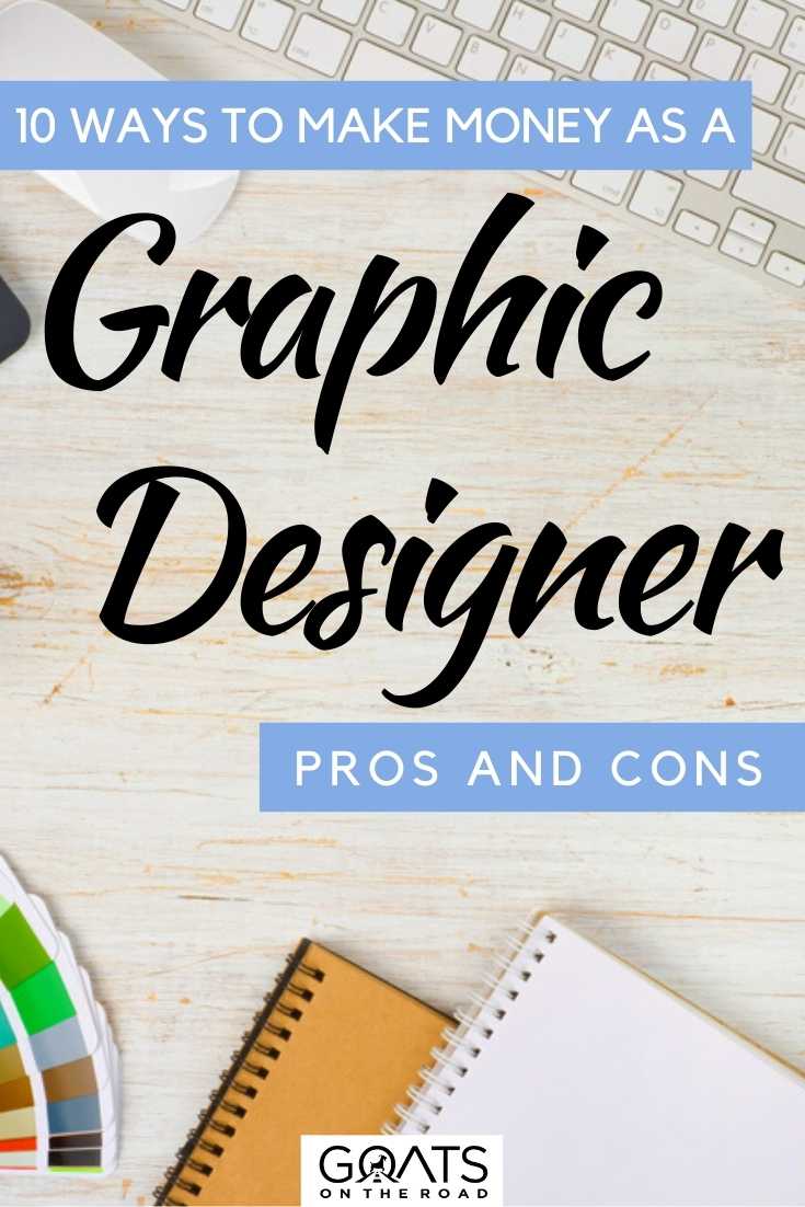 Want to work online as a graphic designer? If so, here are our 10 ways to make money as a graphic designer! Everything you need to know about getting started as a freelancer, including tips, getting work, and more! This guide will help you get started! | #onlinefreelancer #workfromhome #graphicdesigner “10 Ways To Make Money As a Graphic Designer