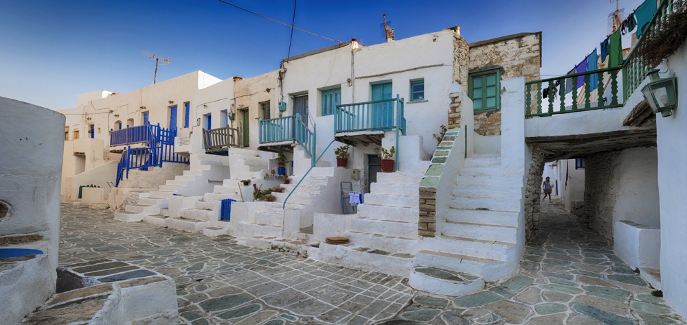 Folegandros town greece