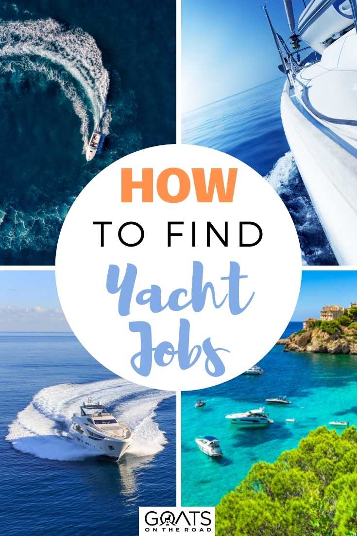 How To Find Yacht Jobs