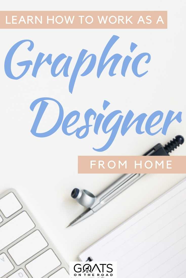 Are you interested in graphic design? Learn how to work as a graphic designer from home! Here’s everything you need to know to get started with your creative skills without a degree or prior to work history! | #graphicdesignjobs #digitalnomad #virtualassistant “Learn How To Work As A Graphic Designer From Home