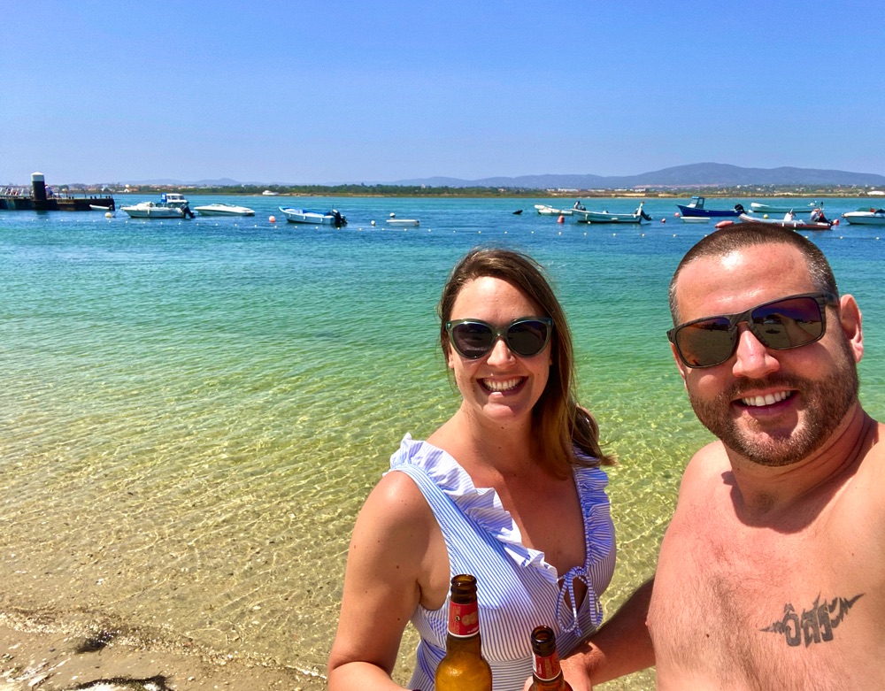 beach in olhao