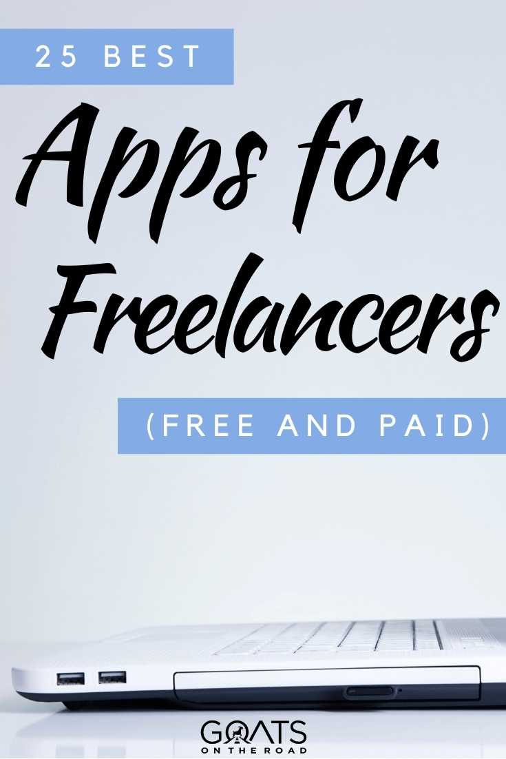 Want to put your best foot forward in the digital nomad world? Here are the 25 best apps for freelancers this year! These must have apps will improve your productivity, communication and invoicing online! | #bestapps #digitalnomad #freelancer “25 Best Apps for Freelancers