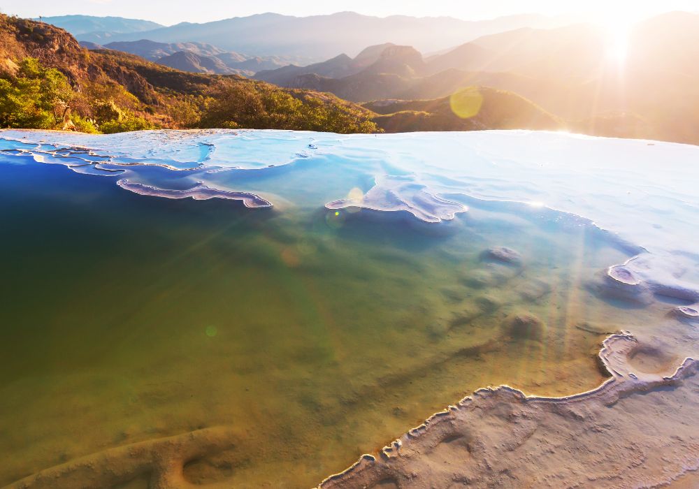 best things to do in oaxaca visit Hierve el Agua