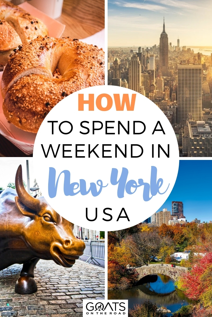 New York City is such a diverse city! In this guide, we will show you how to spend a weekend in New York! From all the popular attractions and a few hidden gems, we have shared out the perfect weekend travel guide and a few ideas for a longer trip! | #newyorkcity #nyctravel #weekendtripnyc How To Spend a Weekend in New York