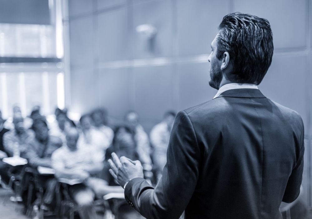 become a public speaker