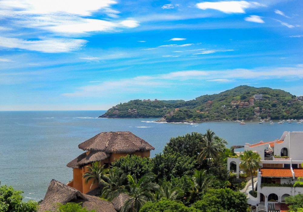 View from Paseo del Pescador, Zihuatanejo