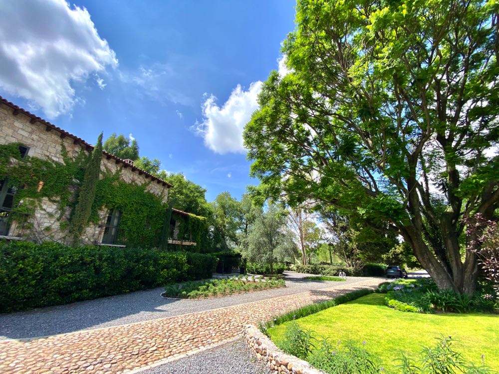 entrance to la santisima trinidad winery