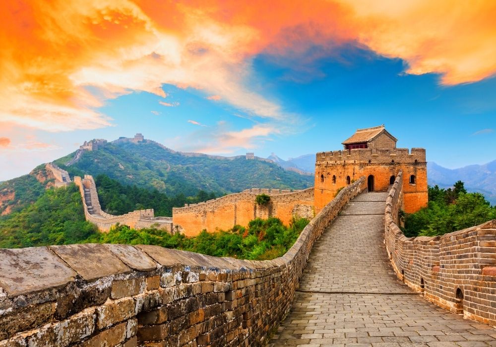 It's easy to visit the Great Wall when you're living in china as a foreigner.