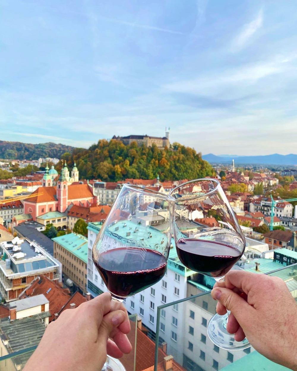 wine in ljublijana