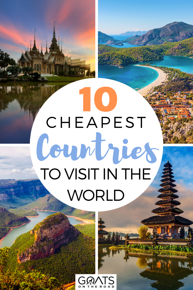 best cheap countries for tourism