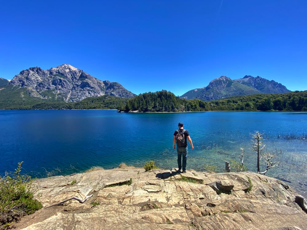 hiking circuito chico bariloche argentina