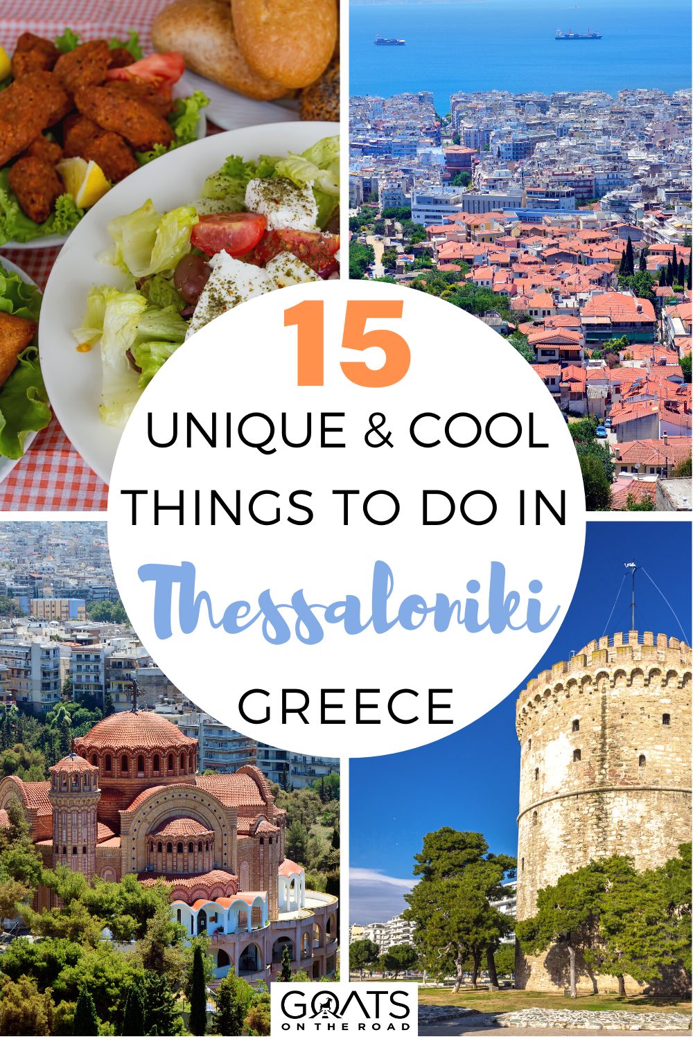 Looking for the unique and cool things to do in Thessaloniki, Greece? Whether you want to visit Old Town, learn about the culture, eat delicious food, or explore the scenery, this insider’s guide will have it all! | #greece #travelguide #thessaloniki 15 Unique and Cool Things To Do In Thessaloniki, Greece